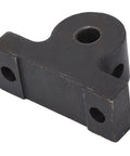 Right Hand Lead Screw Holder Bracket For Mini Lathe Built Tough Rust Proof Metal Mounting Rack, side view of the bracket.
