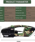 Heavy Duty Electric Strapping Machine With 3000mAh Battery For Swift PP And PET Strap Welding automatic packaging tool dimensions 34x13x12cm