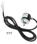 Incremental Rotary Encoder With Solid Shaft For 3 Phase Motion Control 30Khz Readout 1000B 1024B High Speed Plug And Play 5 To 24V DC Supply 6mm Shaft Compact Portable Encoder Module For Tight Installations, featuring compact design and 6mm solid shaft.