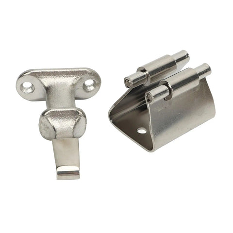 Heavy Duty Marine Door Catch Stopper Holder Made With Rust Proof Stainless Steel Seawater Resistant. Compact and sturdy.