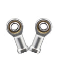 Rock Solid Fish Eye Rod End Joint Bearing Self Aligning Solid Forged Steel Bearing Ball Spherical Female Thread close-up view