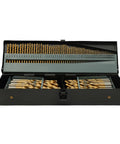 Cobalt Twist Drill Bit Set 115pcs With Metal Case For Hardened Steel Wood Plastic High Speed Steel Hss M35 Professional Grade Power Tool Kit open case