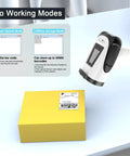2D Handheld Wireless Barcode Scanner With Stand 3 In 1 Bluetooth Barcode And QR Scanner For Inventory Control