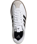 Top view of VL Court 3.0 Sneaker For Women With Soft Suede Upper, Cushioned Comfort, And Retro Vulcanized Rubber Outsole.