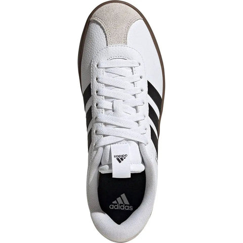 Top view of VL Court 3.0 Sneaker For Women With Soft Suede Upper, Cushioned Comfort, And Retro Vulcanized Rubber Outsole.