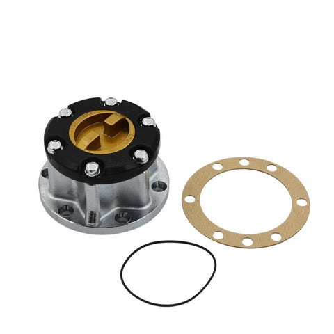 Heavy Duty Mechanical Free Wheel Locking Hubs Crafted From Solid Alloy With Precision Machined Splines for drivetrain engagement.