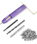 Heavy Duty Helical Wire Inserts For Aluminum Thread Repair M4 x 2D Coiled Screw Taps With Installation Tool Tap Drill Bit setup.
