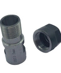 Built Tough Rock Solid CNC Motor Shaft For Milling And Boring Grinding Machines Precision Machined Steel with threaded design.