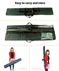 Start Finish Line Banner Feather Flag Pole Kit For Races Marathons And Special Events 8 Ft Advertising Flag travel bag