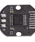 Absolute 360 Degree Magnetic Encoder Module With PWM And Serial Interface For Precise 14 Bit Rotary Position Sensing Dope Non Contact Magnetic Sensor Tech Ideal For Robotics CNC Motor Control And DIY Projects, front view