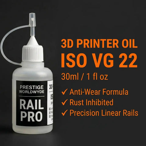 Top Notch 3D Printer Oil For Linear Rails ISO VG 22 With 30ml Needle Tip Bottle AntiWear Lubricant For Bambu Lab Creality