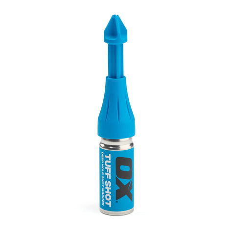 Long Reach Heavy Duty Chalk Powder Shot Marker With Vivid Green Dust For Laying Down Crisp Drill Points On Concrete Masonry And Metal Without Sweating On The Daily Job Site Grind - blue shot marker tool