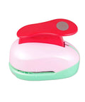 1 Inch Oval Lever Punch For Crafting And Scrapbooking Handheld Paper Punch For DIY Cards Gift Tags with candy color finish
