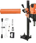 Diamond Core Drilling Machine With Bit For Wet Concrete Heavy Duty 8 Inch Core Drill Rig With Stand and accessories