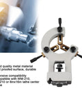 Heavy Duty Cast Iron Wood Lathe Steady Rest With Solid Brass Bushings For Wm 210 And 8X16 Mini Lathe Machine showing durability and compatibility.