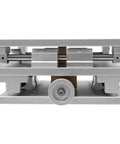 Front view of Dual Axis Aluminum Workbench For Pro Grade Precision Laser Marking And Optical Lab Use With 2D Positioning Table