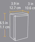 Dimensions of 45 Watt Power Pack With Sensor And Weather Shield For Low Voltage Landscape Lighting Outdoor Transformer 120V Input