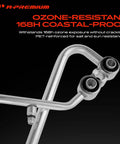 Solid A/C Suction And Discharge Line Hose Kit For Dodge Ram 2500 3500 2006 2007 2009 5.9L 6.7L showing durable ozone-resistant design.