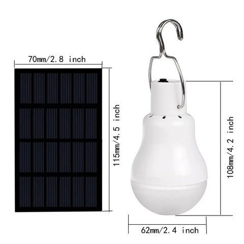 Solar Powered Portable LED Lanterns Pack Of 2 With Built In Solar Panel And USB Charging For Camping Tent Fishing