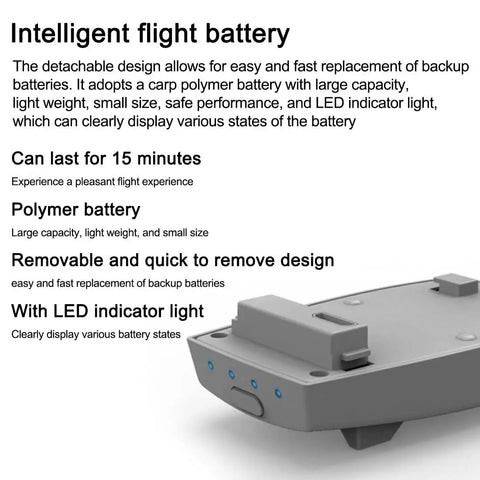 Intelligent flight battery for Remote Control Helicopter With 2.4G Four Channel Aerial Recon Drone Crash Resistant Single Rotor Model