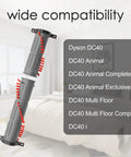 Replacement Brush Roller For DC40 Vacuum Cleaner Fits DC40 Series 924405-01 with compatibility list displaying model names.