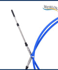 10 Feet Outboard Throttle Control Cable For Single Station Boats Rotary Steering With Stainless Steel End And HDPE Liner For Smooth Operation Built To Last Easy Install Corrosion Resistant