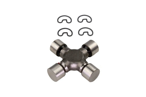 U Joint Kit For AAM 1415 Series OSR, Cold-Forged Steel, Includes All Attach Hardware, High-Strength SPL Drive Shaft Joint Upgrade, Ready For Peak Performance, shown with clips