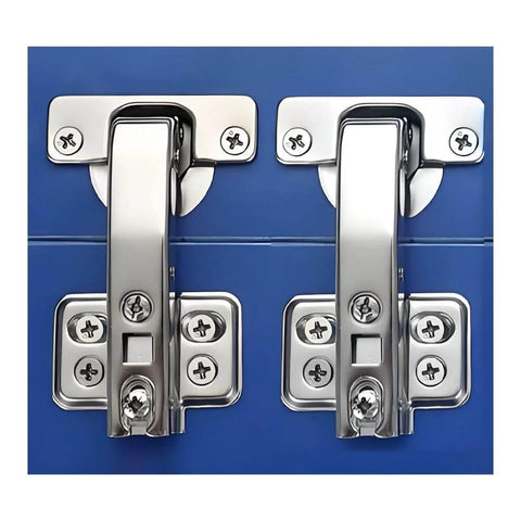 2 Pack 90 Degree Corner Cabinet Door Hinges With Soft Close Hydraulic Damping Full Coverage Concealed Design Adjustable Mounting For Quiet Kitchen Cabinets By KAFENDA