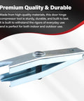 Door Hinge Spring Compressor Tool Fits One Half Inch Wrenches For Quick Auto Door Spring Installation On GM Vehicles And Light Trucks Ideal For Replacing Front Or Rear Door Springs In Minutes, metal build