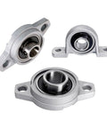 Heavy Duty Pillow Block Bearing Zinc Alloy Insert Linear Shaft Self Aligning Mounted Housing For Smooth Spins And Long Life With Durable Sealing Stop Dust Rust While Keeping Steady Rotary Motion Under High Load Jobs Built Tough Gear, 20mm bore
