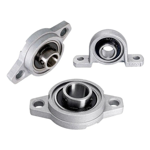 Heavy Duty Pillow Block Bearing Zinc Alloy Insert Linear Shaft Self Aligning Mounted Housing For Smooth Spins And Long Life With Durable Sealing Stop Dust Rust While Keeping Steady Rotary Motion Under High Load Jobs Built Tough Gear, 20mm bore