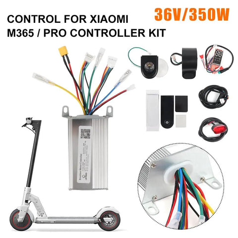 Xiaomi M365 Controller Kit Replacement 1 To 1 Compatible Electric Scooter Controller Board 350W 36V With Brakes Black Fits PRO And Standard Models Up To 2024
