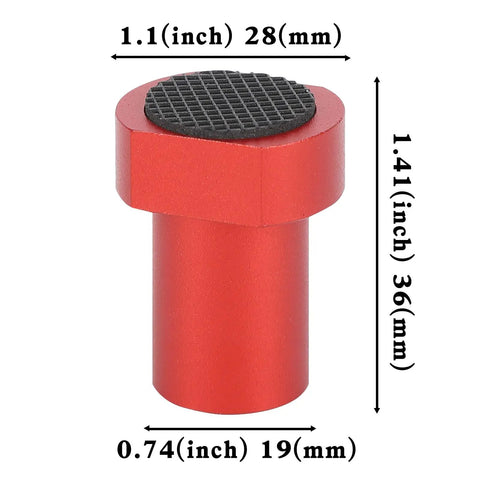 12 Pack Three Quarter Inch Bench Dogs For Woodworking Red Dog Hole Clamps For Tight Boards Ideal For MFT Tables And DIY Projects