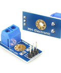 ACS712 Hall Effect Current Sensor Module 30A And Dual Voltage Sensor DC 0 To 25V for Arduino Projects