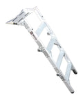 Truck Pal Tailgate Ladder For Pickup Trucks Lightweight Aluminum Access Step Supports Up To 300 Lb Duty Rating Fits