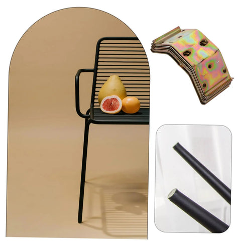 24 Pack Heavy Duty Corner Brackets For Cabinets And Woodwork With A No Drama Install Routine Fasten Everything Down Snug As A Bug Using Standard Bolts So Your Setup Stays Rock Solid All Year Long - includes black decorative chair, fruits, and brackets.