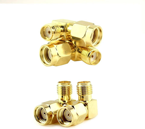 Gold-plated connectors for Lollipop FPV Antenna V4 5.7G 2.6dBi RHCP Stubby SMA Male for RC drones and FPV racing quads