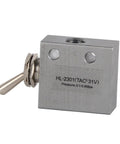 Three Way Two Port Pneumatic Toggle Valve With Hand Knob Control For Air Lines Easy To Install In Any System Mechanical Valve HL2301