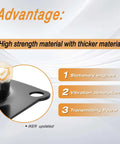 Honda Civic 1.8L Beefed Up Engine Mount Set advantage features with high strength thicker material description