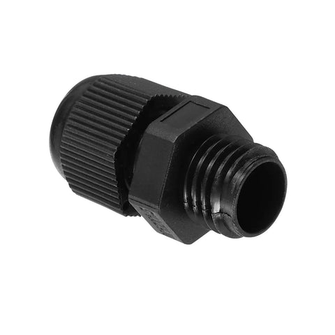 Black Weldless Thermowell For Beer Fermenter, 8mm Dia Stainless Steel 304 With Cable Gland, 30mm Length, G1/2 Thread