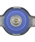 16 PSI Coolant Reservoir Radiator Cap Direct Fit Replacement Seal For Honda Hyundai Kia Nissan Engine Cooling top view with blue seal.