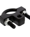 Three Eighths Inch Inner Tie Rod Tool, Low Profile Design For Easy Inner Tie Rod Removal And Installation, Fits Standard Tie Rods With Smooth Ends Between Top And Bottom Components, Heavy Duty Auto Repair Hand Tool, black steel
