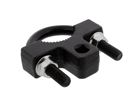 Three Eighths Inch Inner Tie Rod Tool, Low Profile Design For Easy Inner Tie Rod Removal And Installation, Fits Standard Tie Rods With Smooth Ends Between Top And Bottom Components, Heavy Duty Auto Repair Hand Tool, black steel
