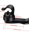 Three Piece Hydration Hose Magnetic Clip Set For Water Tube Bladder Clip Keeps Drinking Valve Tube In Place On Military Gear