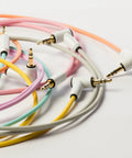 MickXer 5 Way Passive Mixer With Candycord Color Cables Six Pack And Noise Filtering Kit 3.5mm mini jack cords in various colors