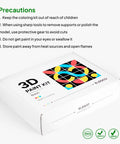 All In One 3D Printing Miniatures Painting Kit With Premium Paints, Finishing Tools, Coloring Implements, And Protective Gear For Hobbyists