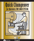 Cover of Quick Changeover For Operators The SMED System By Shigeo Shingo First Edition used book with graphic.