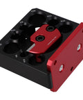 Heavy Duty Adjustable Dowel Maker Jig With 8 Holes For Crafting Perfect Round Wood Sticks Using Precision CNC Aluminum Alloy Cutter and Sharp Carbide Blade For All Woodworking Projects.
