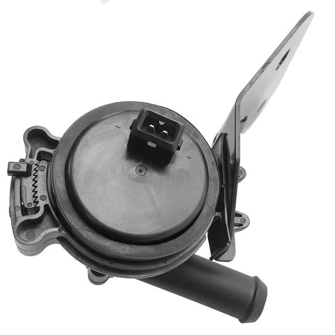 Top Notch Electric Auxiliary Water Pump Direct Fit For Cadillac Sts Cts 2008 Through 2011 3.6L V6 Gas Engine top view with connector.