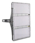Killer Brightness 300W LED Work Lights Outdoor Flood Light Fixture IP66 Waterproof with three panels for even area lighting.